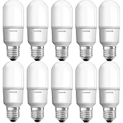 Osram 10W LED Stick Lamp E27 830 Warm White Pack