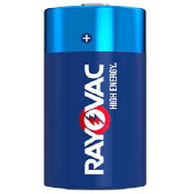 Rayovac Long Lasting Alkalne D Cell Battery