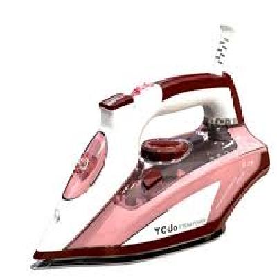 RR Electric Planate Automatic Electric 1100W Iron Box (White And Violet)