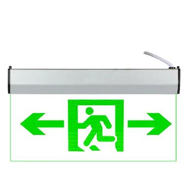 Wall Recessed Decorative Exit Light