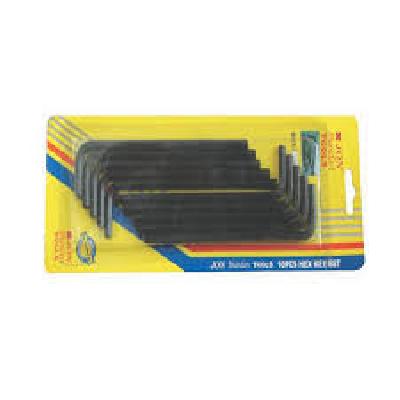 Jon Bhandari 10 Pcs Hex Key Set