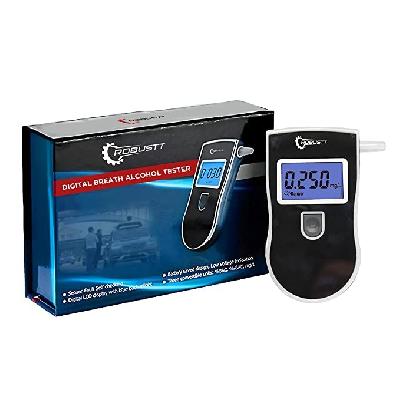 LCD Clock Digital Alcohol Tester