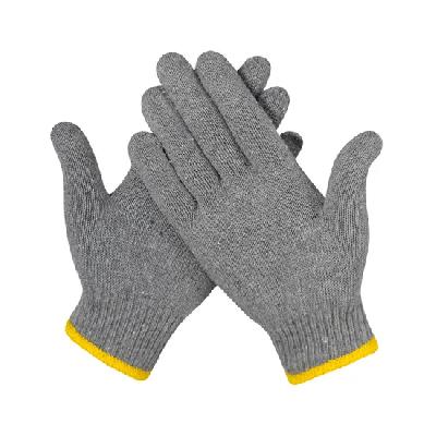 COTTON KNITTED HAND GLOVES (GREY 60gm) MOQ5k