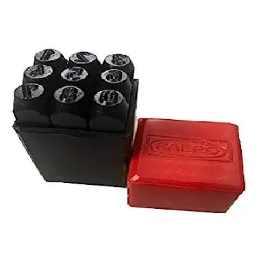 Rabro low stress dotted punches figure number set
