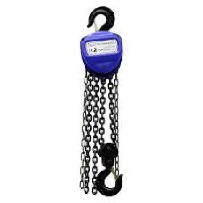 1 Ton 12m Lift Medium Duty Chain Pulley Block