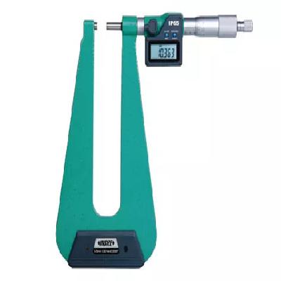 Insize Sheet Metal Deep Throat Micrometer