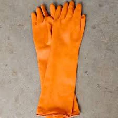 Safety Rubber Hand Gloves