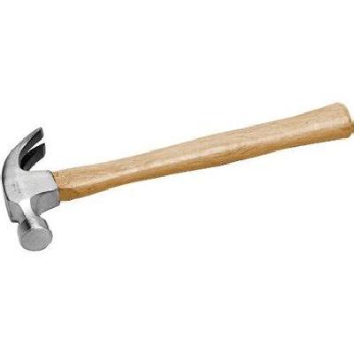 Seasoned Wooden Handle Claw Hammer