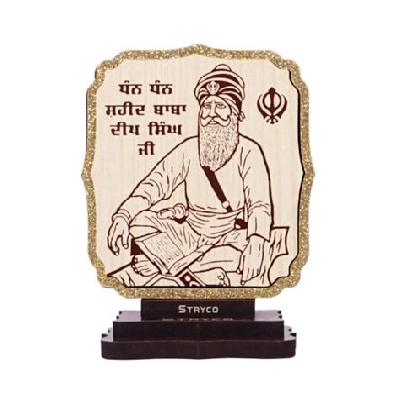 BABA DEEP SINGH JI CAR DASHBOARD IDOL