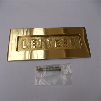 Brass Embossed Letters