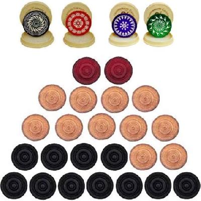 White Carrom Board Strikers
