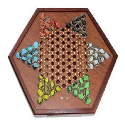 Wooden Chinese Checker Board Game