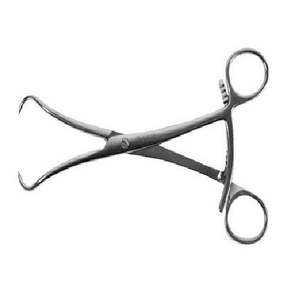 Pointed Reduction Forcep With Ratchet