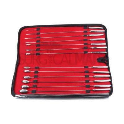 Bakes Rosebud Urethral Sound Dilator Set