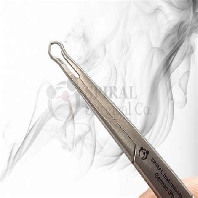 Extra Cutaneous Vas Fixation Ring Forceps