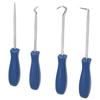 Ssi-118 Hook Set 4 PCs Red Insulated Grip