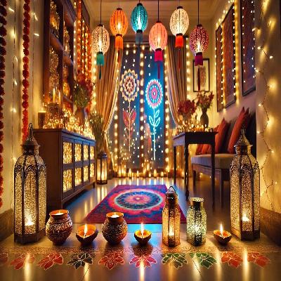 Diwali Lights  ll Decoration Diwali lights