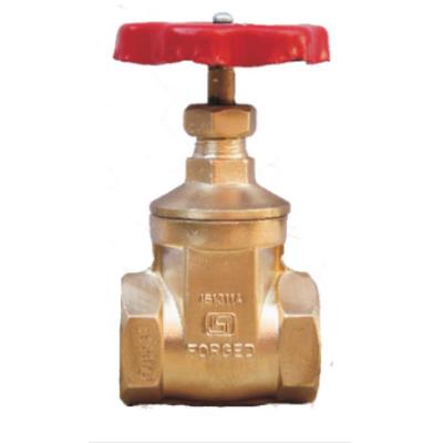 Leader Brass Screwed Gate Valve