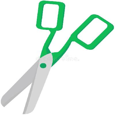 Green Tool Plastic Handle