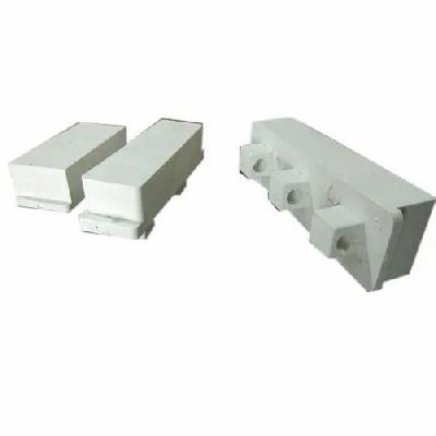 White Plastic Hinge Block