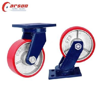 Cast Iron Trolley Caster Wheels