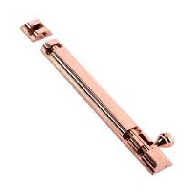 Brass Tower Bolt Rose Gold