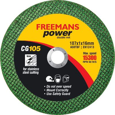 Freemans Power Cut Off Wheels ( Green)
