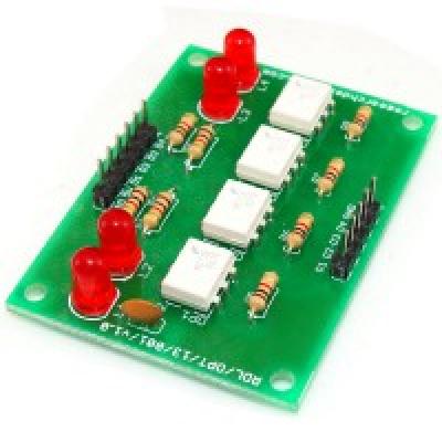 4 Channel Opto-Isolated Board 24V to 5V