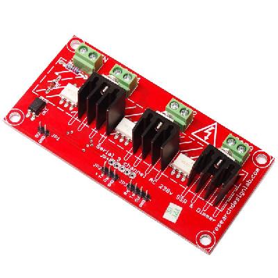 Serial 3 Channel AC 230V SSR and Dimmer Module
