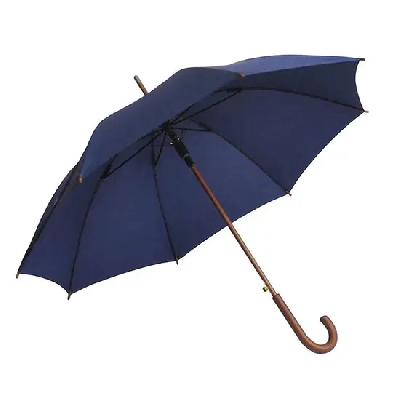 J Shape Wooden Umbrella
