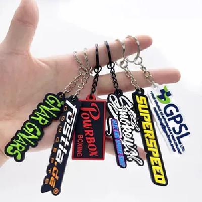Plastic Covid Keychain