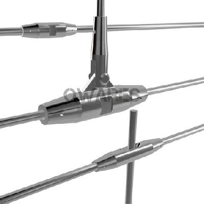 Compression Rods for Cable Support System