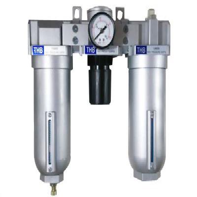 Hi-Flow Modular 3-Unit Mist FRL Combo - P3NCB Series