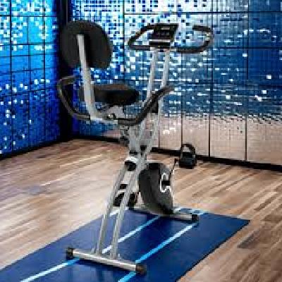 Telebrands Exercise Bike Blue Folding Bike