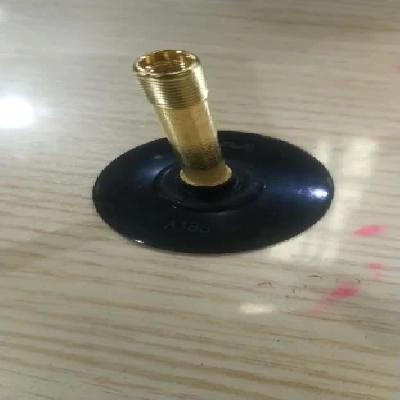 Nickel Alligator Rubber Base Tube Valve