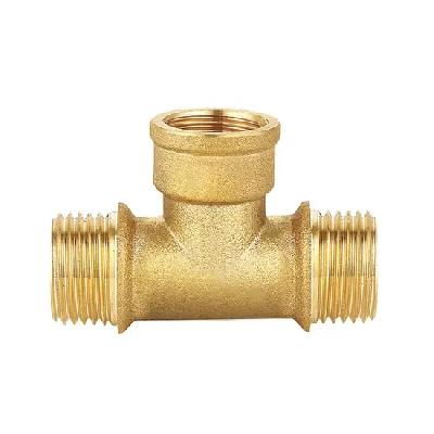 Brass Union Tee Female
