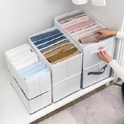 Foldable Storage Box For Clothes 44L