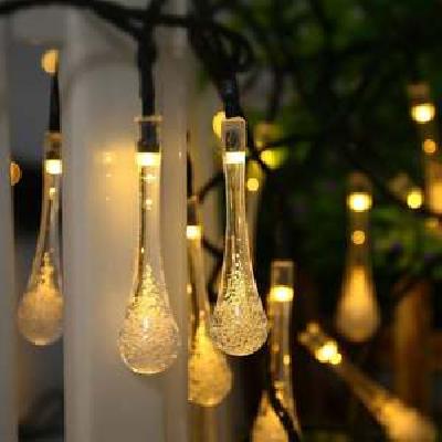 Photo Clip String Light For Decoration, Battery Powered, Warm White, 10 Clips, 1.7 Metre