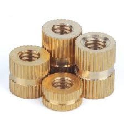 Brass M1.6 Inserts for Moulding (Brass Micro inserts)