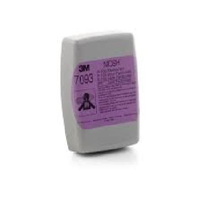 3M 7093 P100 Respirator Filter Protect Oil And Non-Oil Based Particulates Abatement, (Pack of 2)