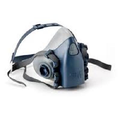 3M 7501 Half Face Piece Reusable Respirator, (Small)
