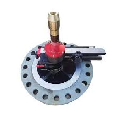 In Situ Id Mounted Flange Facing Machine
