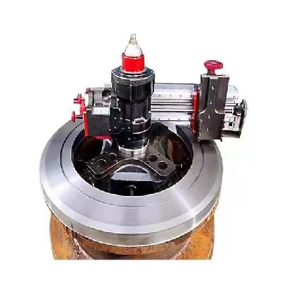 In Situ OD Mounted Flange Facing Machine