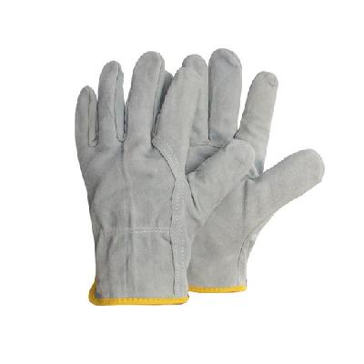 Leather Safety Hand Gloves