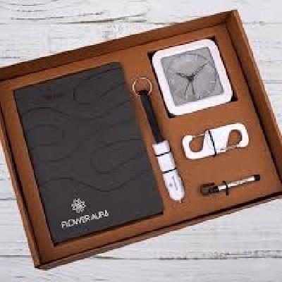 Corporate Watch and Pen Box