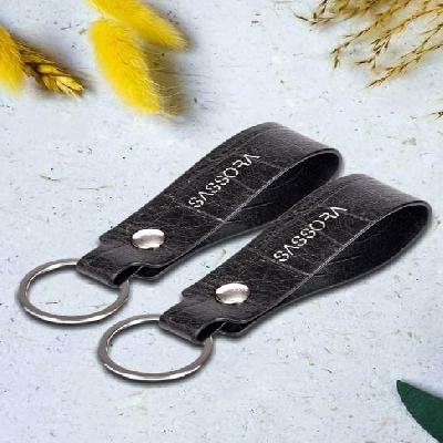Leather Key Ring