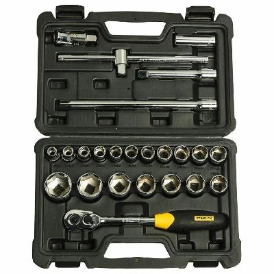 Stanley 7 Piece 1/2 Socket Sets