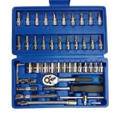Socket Sets 1/4 inches Drive - 46 Pcs