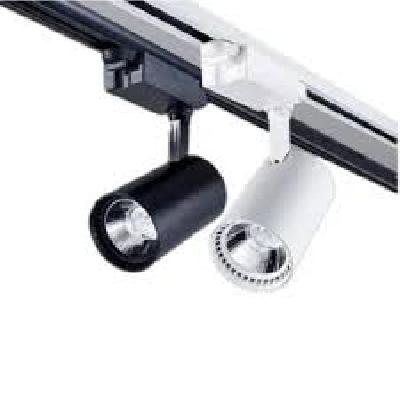 Led Rhombus Model Track Light Black/white Body 20w