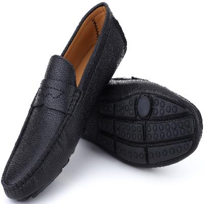 Driving Loafer Shoes - Black
